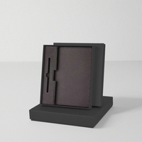 Boîtes en papier personnalisées avec logo imprimé, emballage de boîte cadeau avec carnet, stylo et carton, impression offset couleur personnalisée
