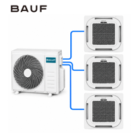 Système de climatisation multi-zones BAUF Smart 1 Drive 2, unité extérieure 18000 BTU avec cassette de plafond 9000 BTU