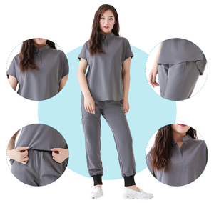 Uniformes Quirúrgicos para Mujer, Conjunto de Uniforme Médico, Ropa de Trabajo para Enfermeras y Salones de Belleza, Uniformes Clínicos, Pantalones <span class=keywords><strong>Jogger</strong></span> - Product Image 1