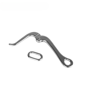 Denizcilik Donanımı Tekne Aksesuarları SS316 Dalış Halkası ve Hızlı Çıkarma Bağlantılı Gözlü Pelikan Kancası Yeni 4 inç - Product Image 3