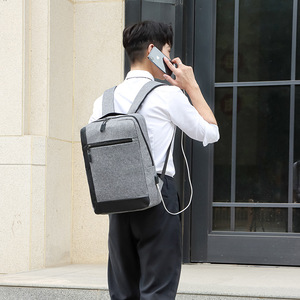 Mochila para Portátil 2025, Juego de 3 Piezas con Puerto de Carga USB, Bolsa Impermeable y Resistente para Negocios - Product Image 4