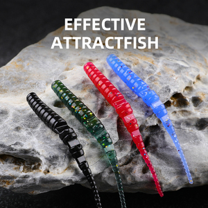 BEARKING Leurres de pêche Polaris officiels Minnow Appâts artificiels <span class=keywords><strong>Predator</strong></span> Tackle Jerkbaits pour brochet et bar 4cm/50pcs 5cm/35pcs - Product Image 4