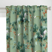 Rideaux Voilages Jacquard Modernes et Chic de Luxe, Rideaux Occultants à Œillets en Tulle Floral pour Fenêtre Plate, Personnalisables et Imperméables