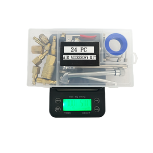 Kit de Accesorios para Compresor de Aire de 24 Piezas, Incluye Soporte para Taladro Neumático, Personalizado OEM - Product Image 6