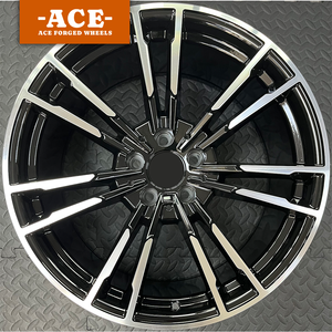 Rines Forjados Personalizados en Color Negro de 18, 19, 20 y 21 Pulgadas, 5x120, 5x114.3 para <span class=keywords><strong>BMW</strong></span> F80, F82, M8, M3, M4, <span class=keywords><strong>M5</strong></span>, X5, Z4, 535, 718M - Product Image 4