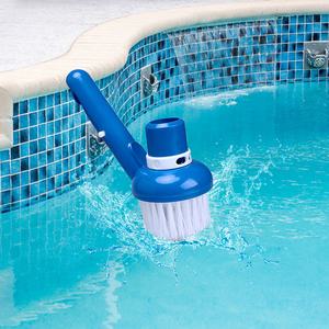 Venta al por mayor de fábrica, accesorios para piscinas, limpieza de paredes, cepillo Torrent, esquinas de <span class=keywords><strong>piscina</strong></span> sobre el suelo, cerdas, herramientas de limpieza de piscinas - Product Image 3