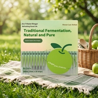 Potion au cidre de pomme sans sucre et sans gras, goût vif et acidulé, soutien métabolique, style de vie actif