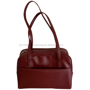 Wholesale Large Capacity Women's Autumn New PU Zipper Closure Polyester Shoulder Crossbody Luxury Women's Handbags - Product Image 5