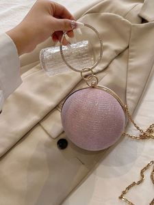 Bolso de Mano de Lujo con Correa para Mujer, Colección 2024, Diseño de Flores de Ángel con Asa de Metal y Cadena, Elegante Bolso de Noche - Product Image 6