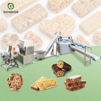 Ligne de production de chocolat, noix, biscuits, céréales, snacks, et machine de fabrication de barres protéinées et énergétiques pour la transformation nutritionnelle