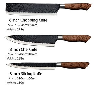 Set de Couteaux de <span class=keywords><strong>Chef</strong></span> Professionnels Lovfe en Acier Inoxydable Forgé de Haute Qualité, 6 Pièces, avec Manches Antidérapants pour Usage Domestique - Product Image 5