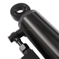 Cylindre hydraulique à azote à double action pour suspension arrière, remplacement après-vente, en acier chromé dur pour excavatrice