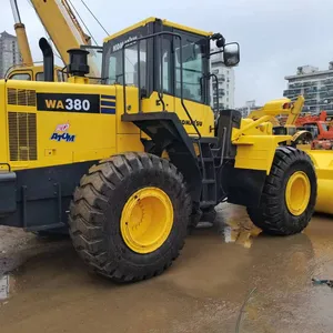 Gebruikte Originele Japan Komatsu Wa380 Wiellader