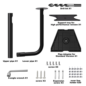 Supports muraux métalliques réglables pour antennes Starlink Gen 3 - Product Image 2