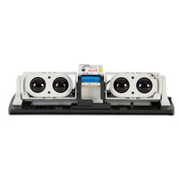 Système de sécurité périmétrique extérieur, capteur de faisceau photoélectrique quad, faisceau IR 200m, détecteur de faisceau longue portée, alarme d'intrusion, IP65, UV