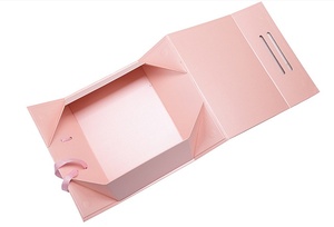 Nicro Sáng Tạo Biểu Tượng Tùy Chỉnh Đầy Màu Sắc Sang Trọng Có Thể Gập Lại Bao Bì Hộp Với Ribbon Xử Lý Vận Chuyển Hộp Cho Hat Khăn Giấy Hộp Quà Tặng - Product Image 5