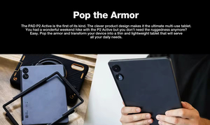 Hot Bán Agm Pad P2 Hoạt Động 11-Inch 2K Cảm Ứng Điện Dung Màn Hình Máy Tính Bảng <span class=keywords><strong>Android</strong></span> 14 Octa Lõi 16GB 8 + 8 + 256GB 4G 8000MAh Kinh Doanh - Product Image 2