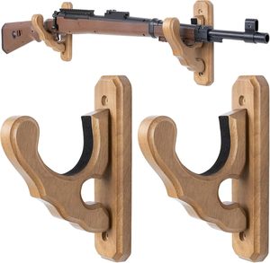 Râtelier à Fusils En Chêne Massif – Porte 5 Armes – Fabrication Française