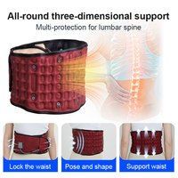 Dispositif de traction lombaire, bande lombaire, ceinture de maintien, bandage enveloppant, massage, soulagement de la douleur dorsale, protection pratique en PE, TPU, coton