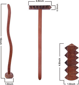En iyi babalar günü hediyeleri 16 ''geri Scratcher cilt üzerinde nazik hiçbir çizik işaretleri anti-kaşıntı ahşap geri çekiç bırakın - Product Image 2