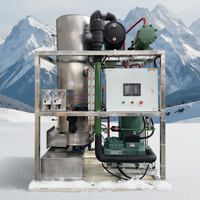 Fabricante Chino Haiyue, Máquina de Hielo en Tubo de 2, 3 y 5 Toneladas, Máquina Industrial de Hielo en Tubo, Máquina Comercial para Hacer Hielo en Tubo