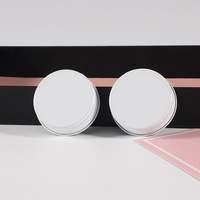 Couvercles imprimés de couleur blanche 38/400 couvercles en métal de bouchons à vis en aluminium pour bouteilles de complément alimentaire de capsule
