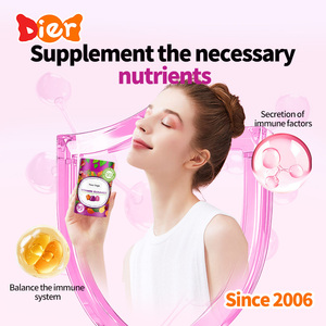 Vente en gros de bonbons Marque privée Multivitamine gommeuse vitamine C naturelle, D +,A, <span class=keywords><strong>B</strong></span>, B6, B12 et plus OEM de bonbons gommeux - Product Image 6