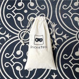 Promotion Custom Printed 100% Organic Cotton Eco-friendly Reusable Dust Bag GOTS Certified for <b>Rings</b> and Earrings Recyclable - Product Image 5