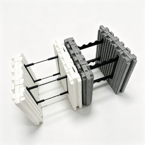 Blocs d'<span class=keywords><strong>isolation</strong></span> thermique ICF, blocs de construction en EPS pour maison préfabriquée, villa, hôpital, système de construction de murs en béton - Product Image 4