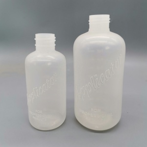 Bouteille de sauce à presser PE 4oz 8oz personnalisée vide en gros pour la coiffure - Product Image 3