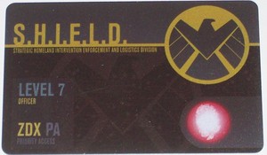 Carte d'identité Nfid-007 niveau 7, <span class=keywords><strong>Agent</strong></span> Fury de S.H.I.E.L.D., Heroclix, neuve en stock, garantie d'un an - Product Image 1