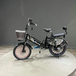 Bicicleta deportiva de 2 ruedas de alta calidad, patinete eléctrico con neumático ancho, bicicleta eléctrica plegable de 500w, b - Product Image 4
