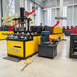 เครื่องขึ้นรูปแผ่นม้วนประตูม้วนแบบควบคุมด้วย PLC ความเร็วสูง สำหรับเหล็กกล้าคาร์บอน/อะลูมิเนียม/สแตนเลส - Product Image 2