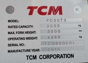 Envío Gratis, Montacargas Usado con Certificado CE ISO, Montacargas Eléctrico Diésel de 60v, 1ton, 2ton, 3ton, 3.5ton - Product Image 5