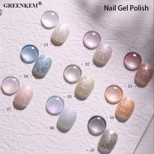 Esmalte <span class=keywords><strong>de</strong></span> Uñas con Diseño <span class=keywords><strong>de</strong></span> Hilo <span class=keywords><strong>de</strong></span> Perla, Textura Brillante Fina para Otoño Invierno, Esmalte <span class=keywords><strong>de</strong></span> Uñas Profesional <span class=keywords><strong>de</strong></span> Gel UV Personalizado - Product Image 5