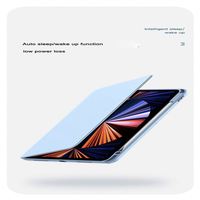 2023 Yeni Gelen Rekabetçi Fiyatlı PU Deri Akrilik Ultra İnce 360 Derece Dönebilen Tablet Kılıfı 10.2/10.5/10.9/11/12.9'' için