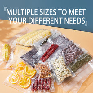 Sacs de conservation pour aliments, <span class=keywords><strong>film</strong></span> d'emballage scellable personnalisé, plastique, aluminium, nylon gaufré, sacs d'emballage sous vide - Product Image 2