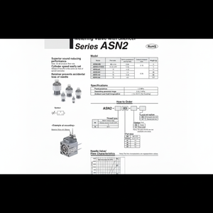 Válvula de control neumática SMC Válvula dosificadora de - Product Image 1