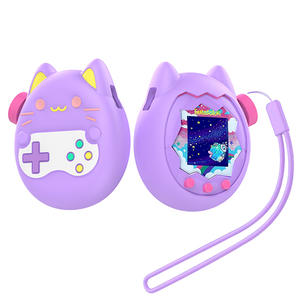 Coque de protection en silicone liquide en gros pour <span class=keywords><strong>Tamagotchi</strong></span> Paradise, motif chat, pour jeune fille et enfant - Product Image 3