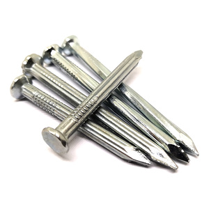 Clous à tête plate galvanisés à chaud de haute qualité, clous en fer électrogalvanisés de grande taille, clous en acier à pointe en fil de fer - Product Image 1