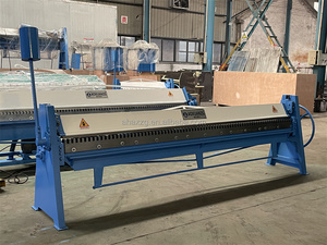 Machine à plier de feuille galvanisée <span class=keywords><strong>manuelle</strong></span>, plaqueuse de plaques en aluminium, à bride thf - Product Image 6