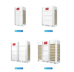 TCL เครื่องปรับอากาศส่วนกลางแบบ R410A DC VRF HVAC AC ใหม่ล่าสุดสำหรับใช้ในครัวเรือนโรงแรมกลางแจ้งคลาส A 95000 BTU - Product Image 4