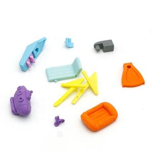 Soododo venta al por mayor promocional Sun Boat <span class=keywords><strong>Puzzle</strong></span> borrador en forma de lápiz para niños conjunto de papelería - Product Image 5