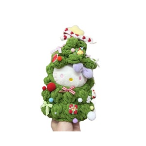 Nouvelles décorations de Noël en tissu faites à la main pour le sapin, petits cadeaux pour la voiture - Product Image 4