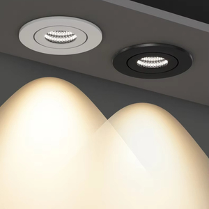 Tùy chỉnh đường kính <span class=keywords><strong>mini</strong></span> <span class=keywords><strong>3W</strong></span> 5W dẫn ánh sáng tại chỗ lõm dẫn ánh sáng Trần cho tủ - Product Image 2