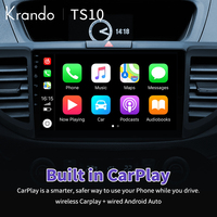 Krando 9" Navigasi Mobil untuk Honda CRV 2011 - 2018 Autoradio Android Head Unit Mobil Wireless Carplay Radio Mobil GPS 64GB 128GB