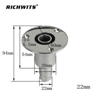 Adaptateur de ventilation en acier inoxydable pour camping-car, tuyau d'échappement de chauffage marin pour l'émission de vapeur et de fumée - Product Image 6