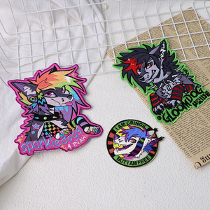 Custom Embroidered Patches Heat <strong>Transfer</strong> 3D Woven Fabric 100% <strong>Embroidery</strong> Patch Customized Sew Iron on Patches for Clothing - Product Image 5