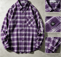 Sweat à capuche de haute qualité en nylon personnalisé, fermeture éclair intégrale, extérieur, séchage rapide, à carreaux, cordon de serrage réglable, coupe-vent, lourd