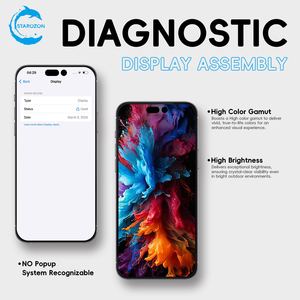 หน้าจอโทรศัพท์มือถือมาใหม่สำหรับ <span class=keywords><strong>iPhone</strong></span> 17 PRO MAX OLED หน้าจอโทรศัพท์มือถือไม่มีส่วนที่ไม่รู้จัก - Product Image 5